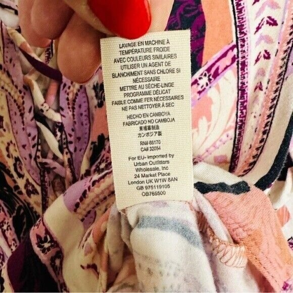 FREE People Womens Pick A Place Bodysuit Size Small - Picture 9 of 11